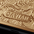 Caviar logo Solid Gold 18K