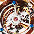 Dial Decoration Tiger Red