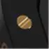 Decorative bolts. Golden Rivets