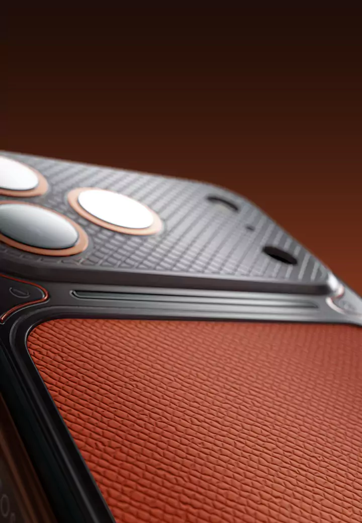 Natural Leather Cosmic Fire