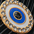 Fatima's Eye (Nazar) Falcon Gold