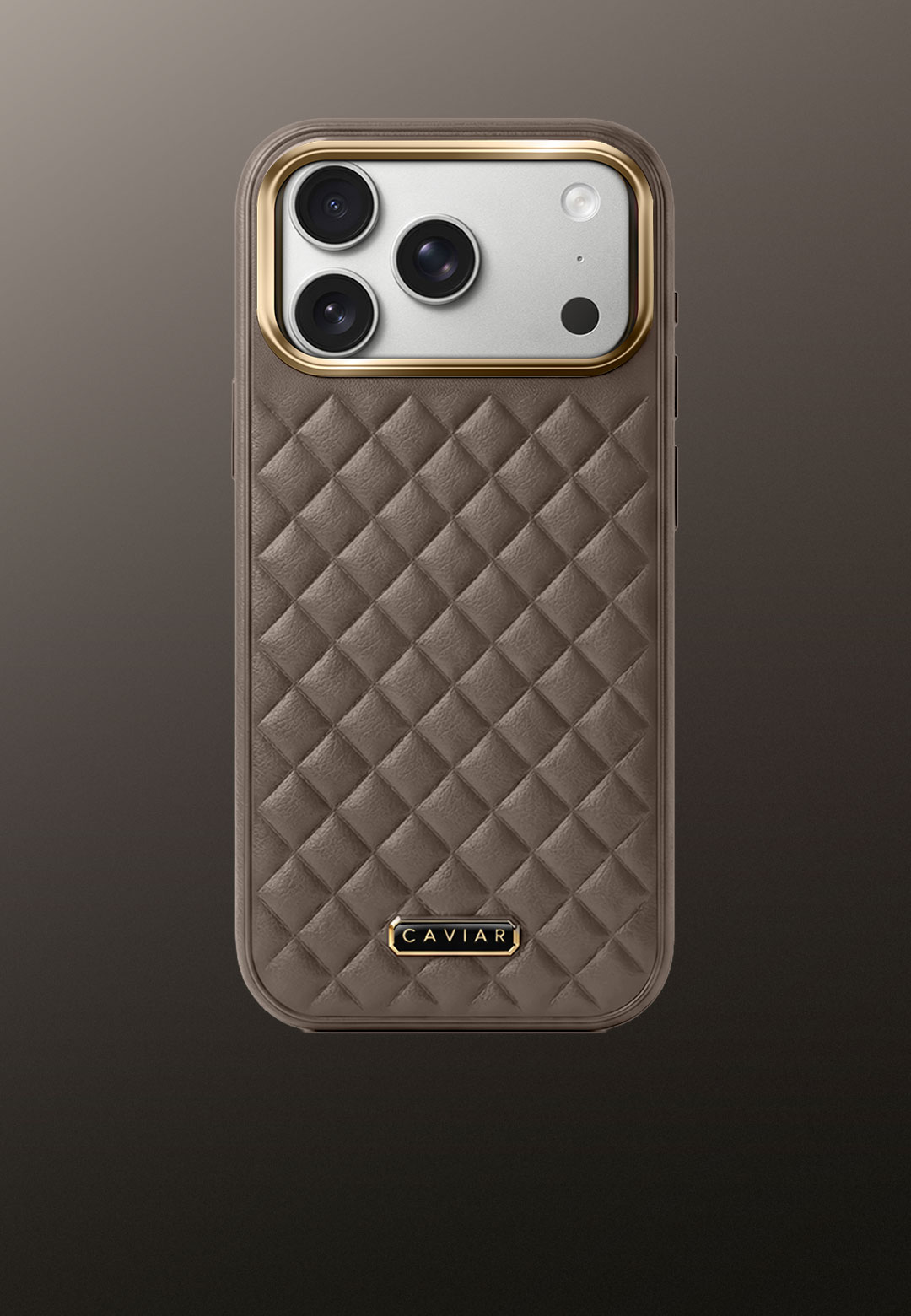 Case with a white body Latte