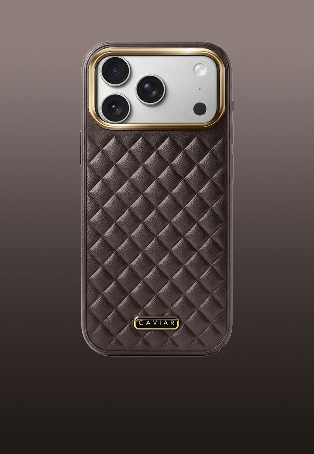 Case with a white body Chocolate