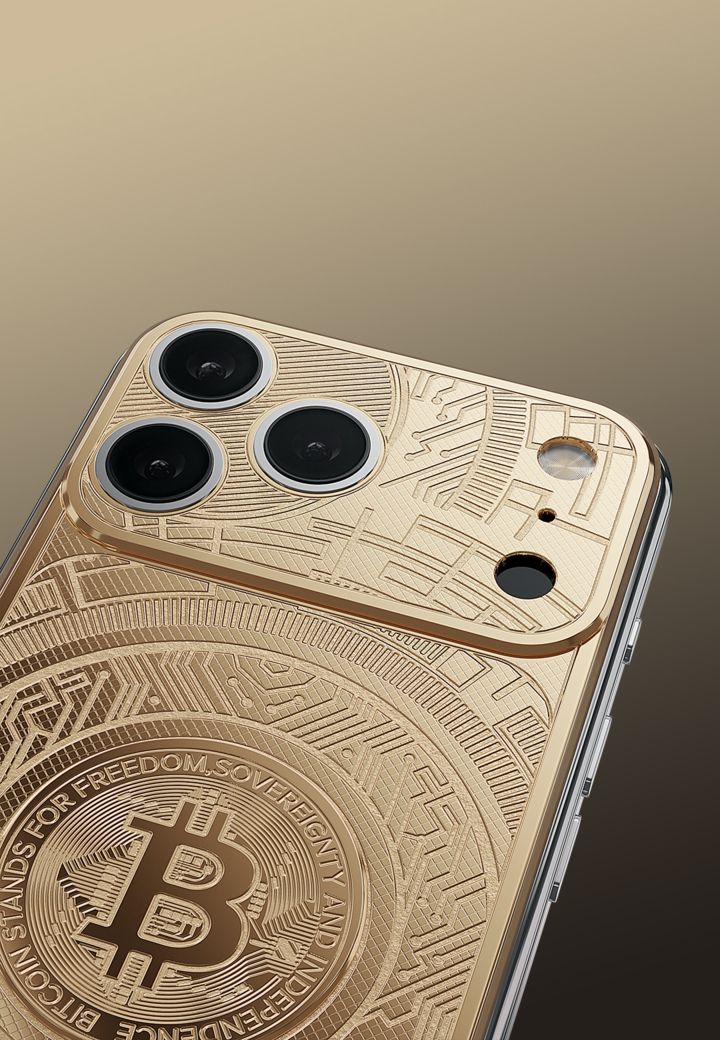Camera Block Bitcoin 18K