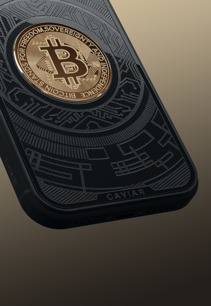 Gold Plating Bitcoin Black Edition