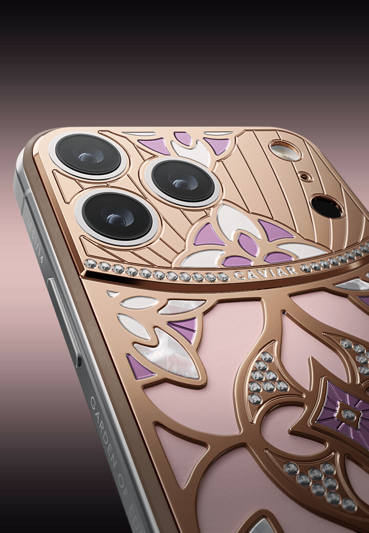 Gold Plating Charming Lotus