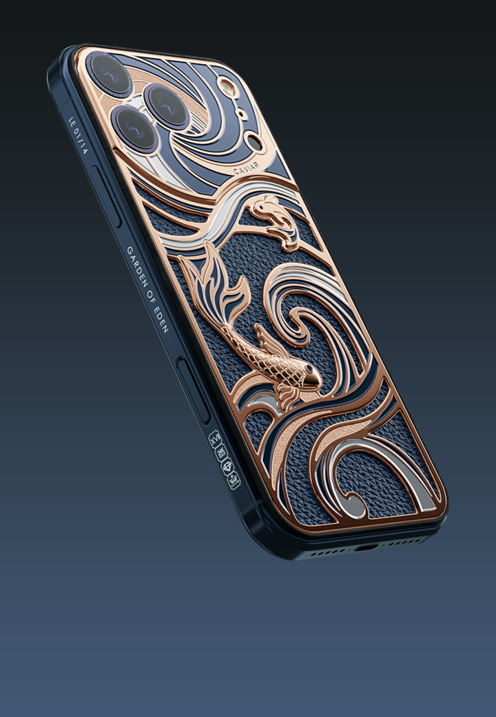 Natural Leather Goldfish