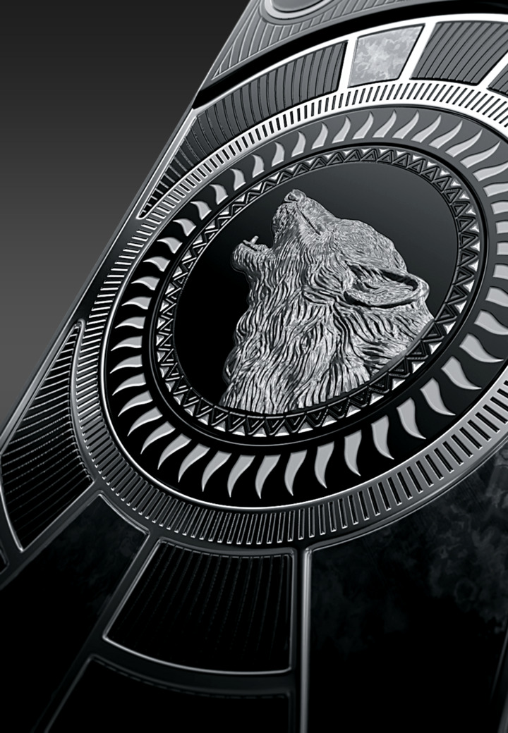 Bas-Relief Wolf's Call