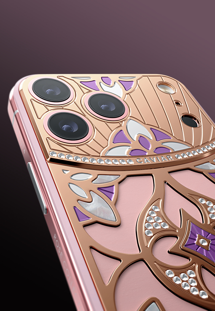 Gold Plating Pink Lotus