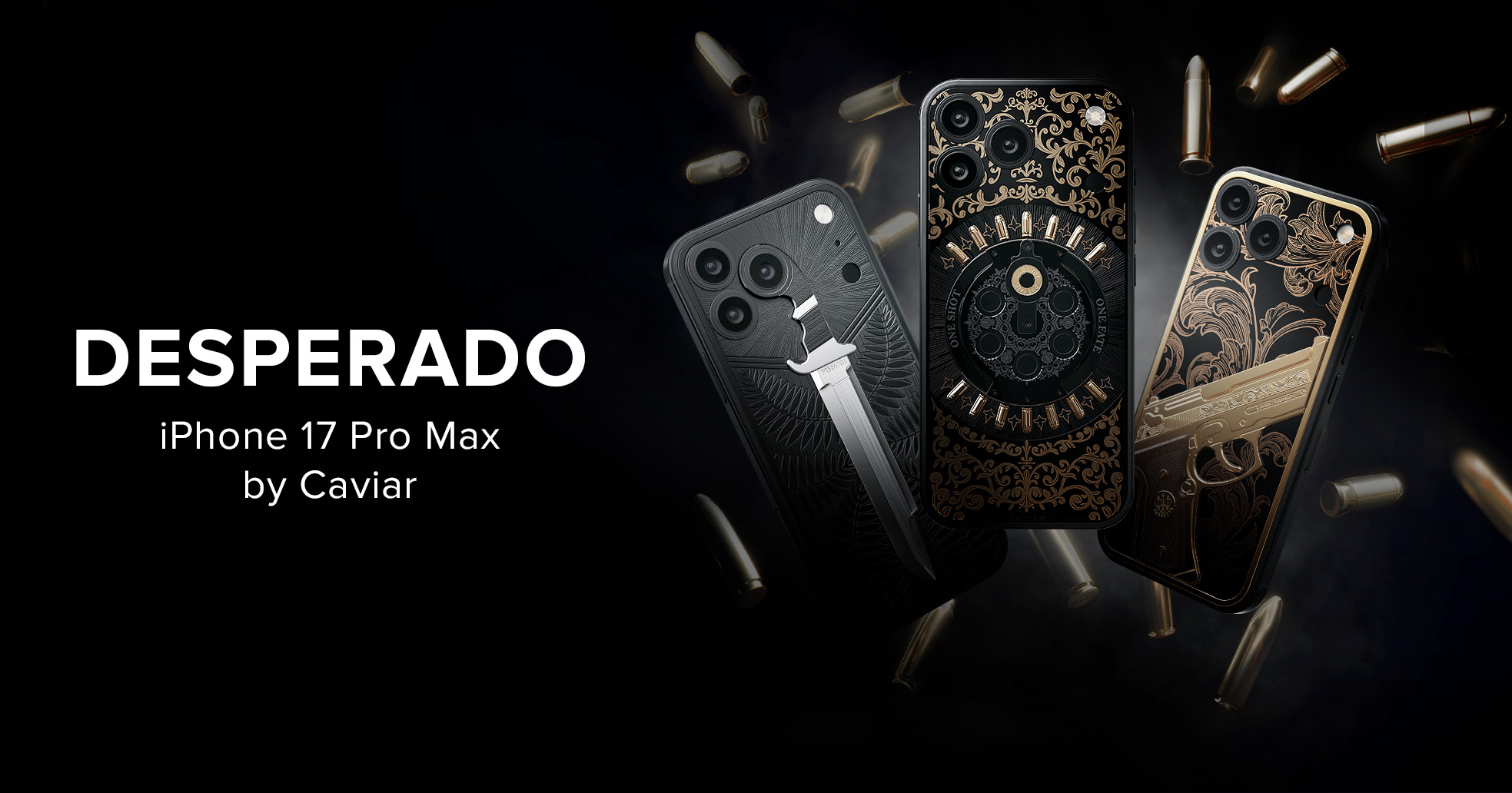 Caviar Unveils iPhone 17 with a Spinning Revolver Cylinder