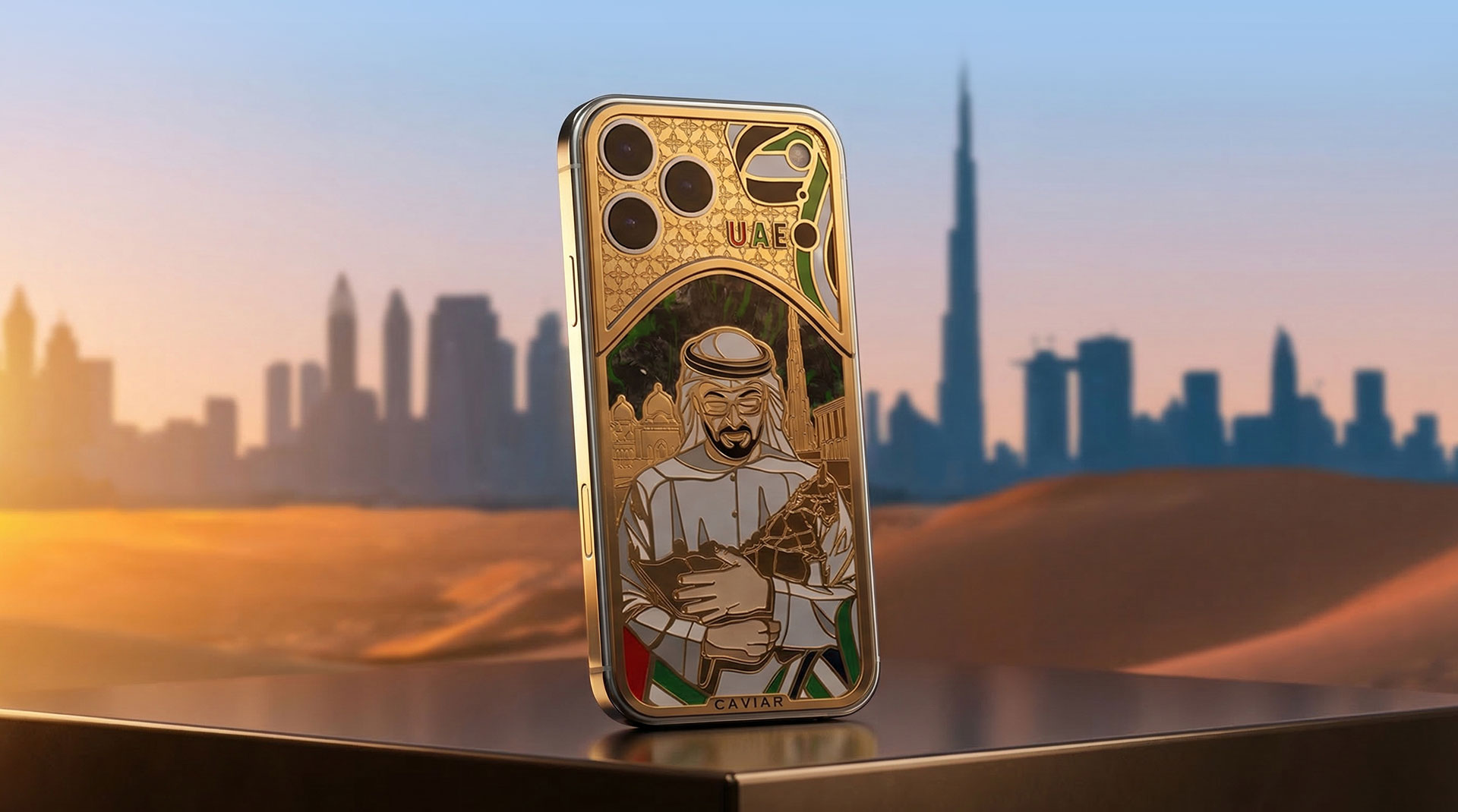 Caviar Unveils Concept iPhone in Support of the UAE